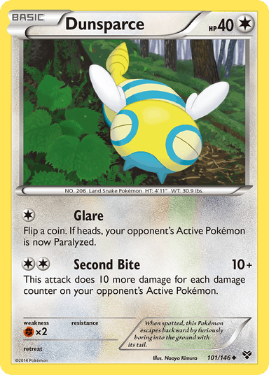 Dunsparce, XY 101
