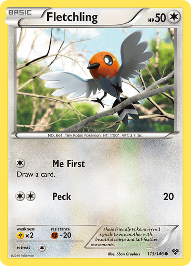 Fletchling, XY 113