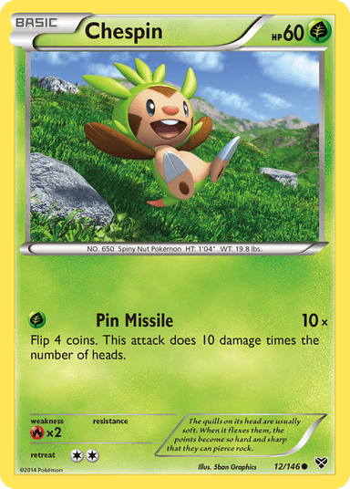 Chespin, XY 12