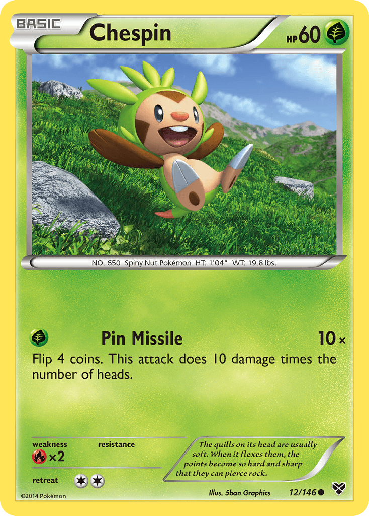 Chespin, XY 12