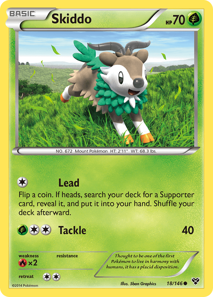 Skiddo, XY 18