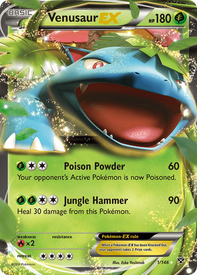 Venusaur-EX, XY 1