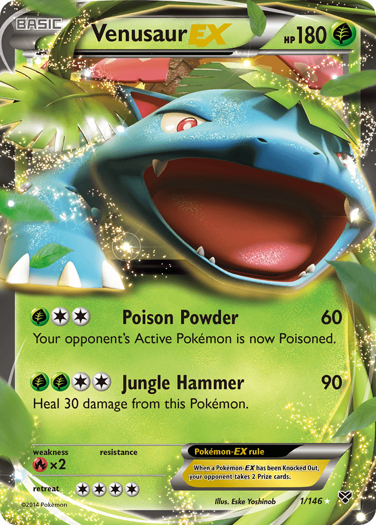 Venusaur-EX, XY 1