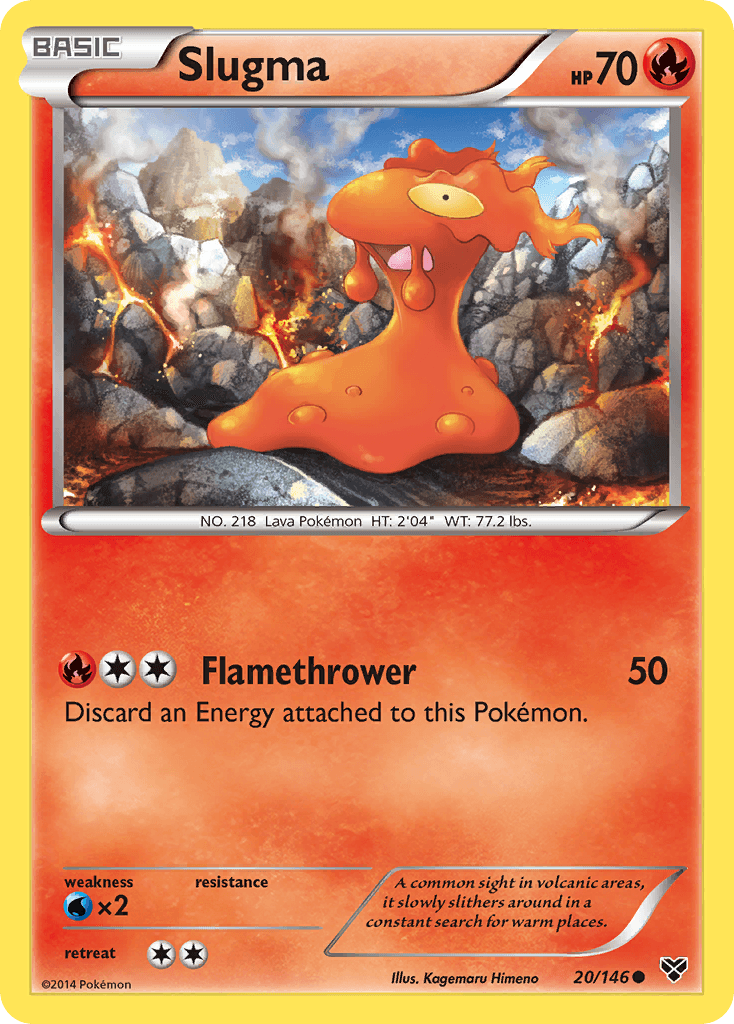 Slugma, XY 20