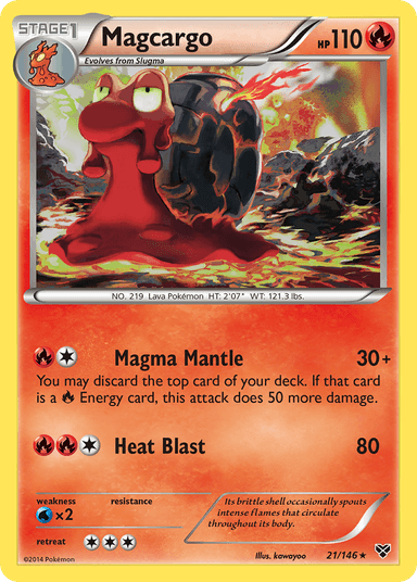 Magcargo, XY 21