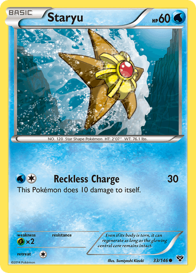 Staryu, XY 33