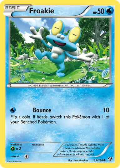 Froakie, XY 39