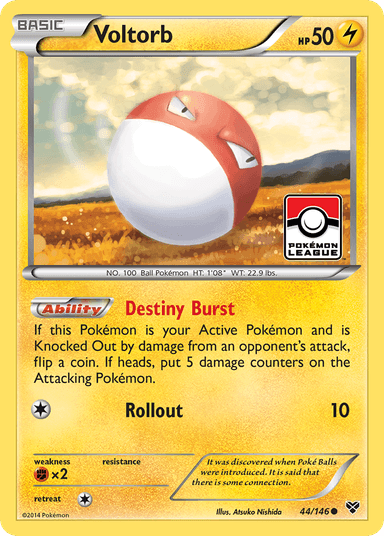 Voltorb, XY 44