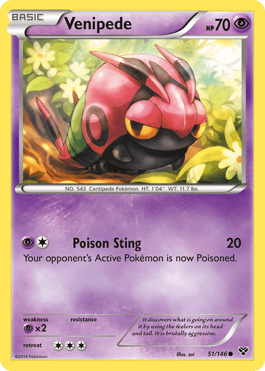 Venipede, XY 51