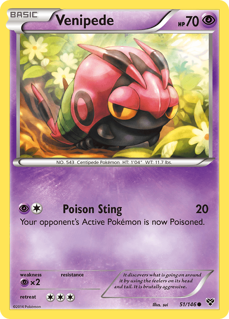 Venipede, XY 51