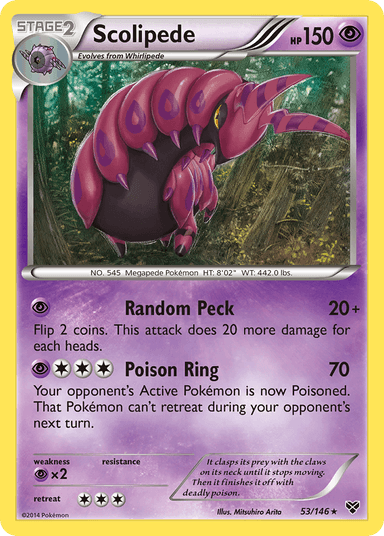 Scolipede, XY 53