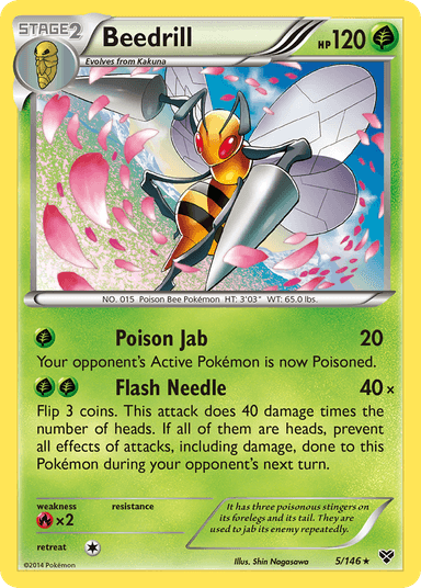 Beedrill, XY 5