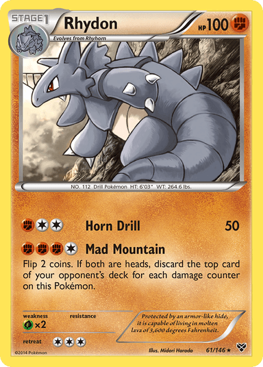 Rhydon, XY 61