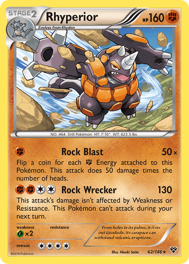 Rhyperior, XY 62