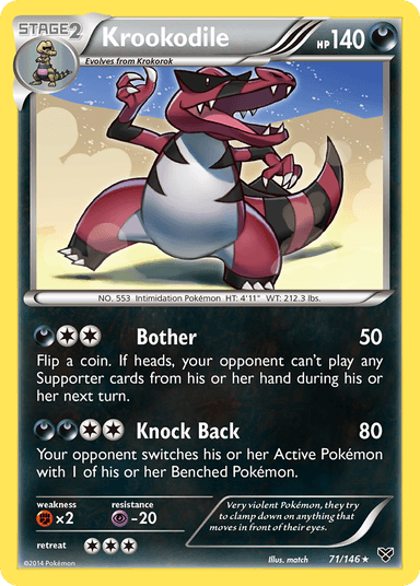 Krookodile, XY 71