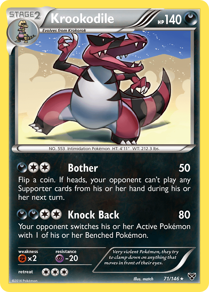 Krookodile, XY 71