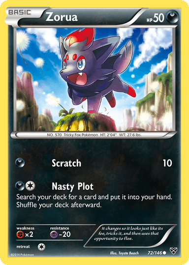Zorua, XY 72