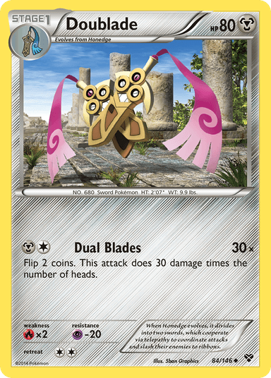 Doublade, XY 84