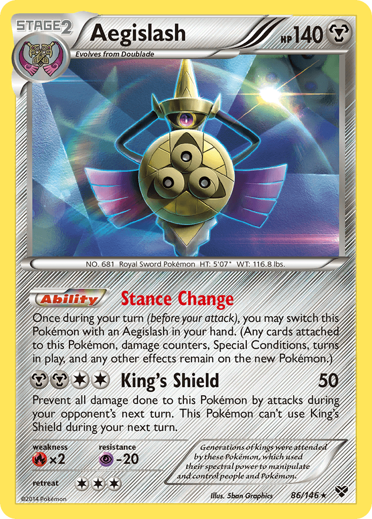 Aegislash, XY 86