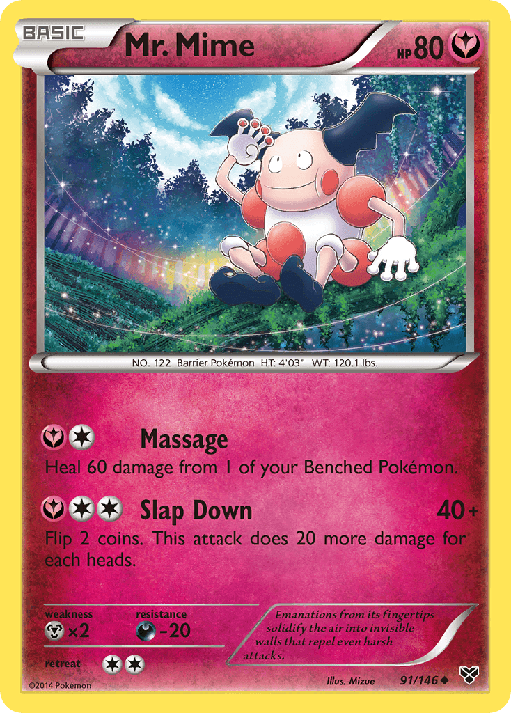 Mr. Mime, XY 91