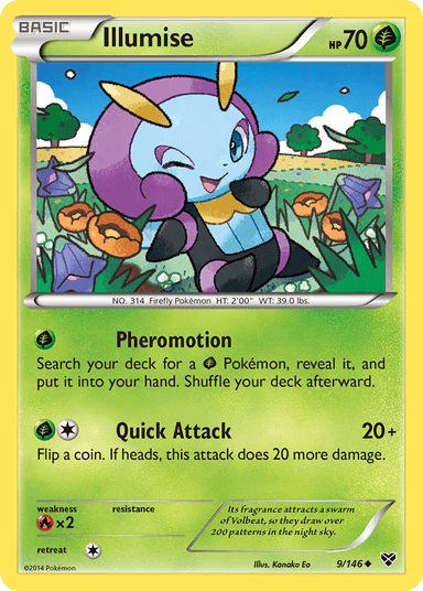 Illumise, XY 9