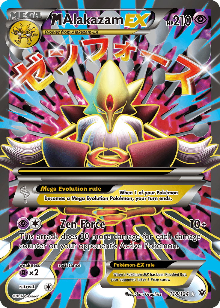 M Alakazam-EX, Fates Collide 118