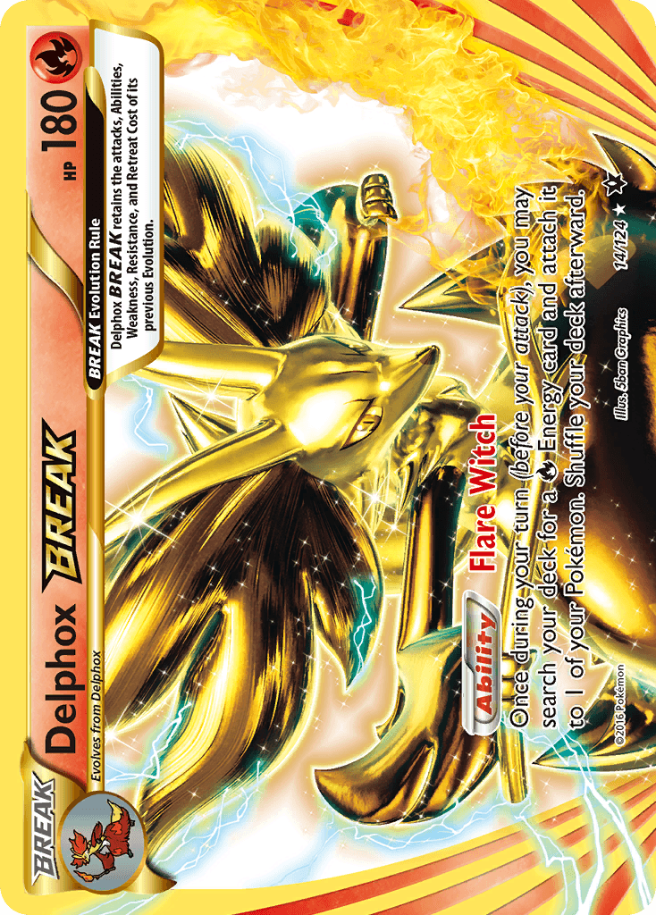 Delphox BREAK, Fates Collide 14