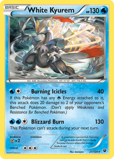 White Kyurem, Fates Collide 21