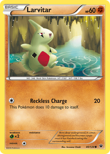 Larvitar, Fates Collide 40