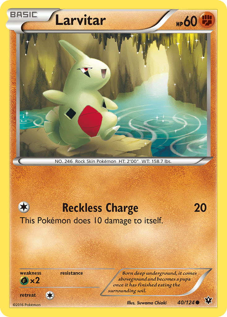 Larvitar, Fates Collide 40