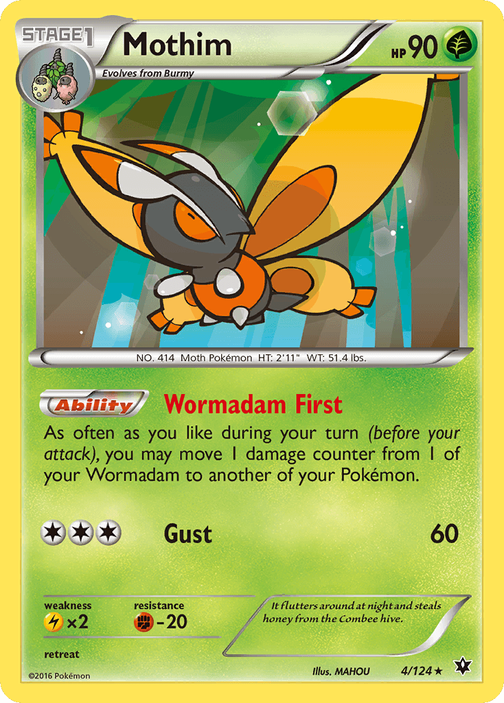Mothim, Fates Collide 4