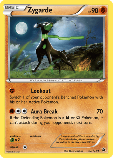 Zygarde, Fates Collide 52