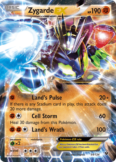 Zygarde-EX, Fates Collide 54