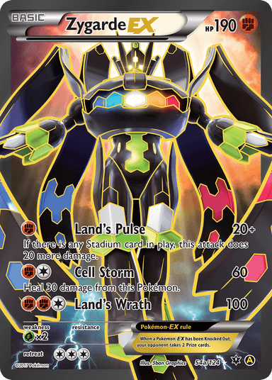 Zygarde-EX, Fates Collide 54a