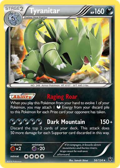 Tyranitar, Fates Collide 56