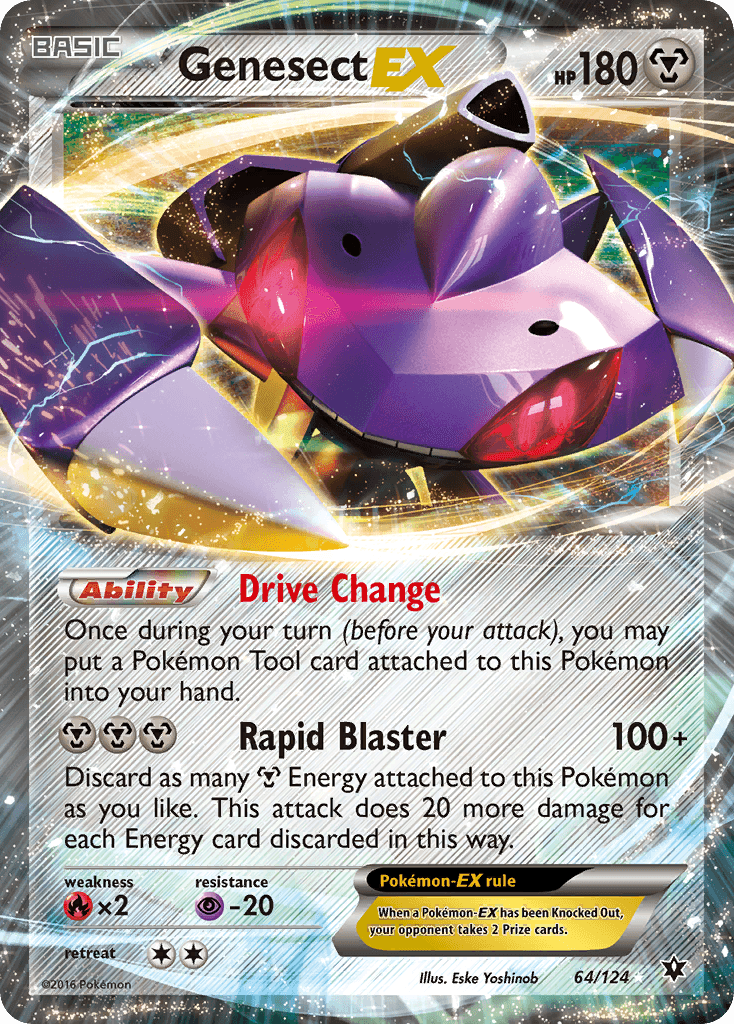 Genesect-EX, Fates Collide 64