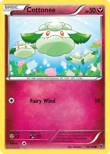 Cottonee, Fates Collide 70