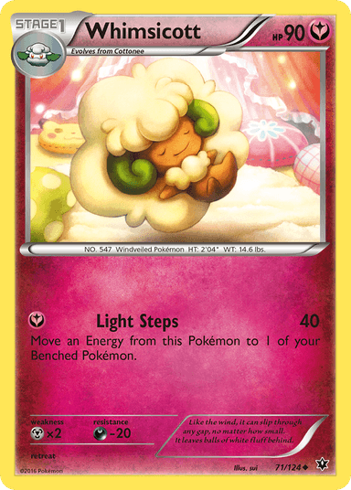 Whimsicott, Fates Collide 71