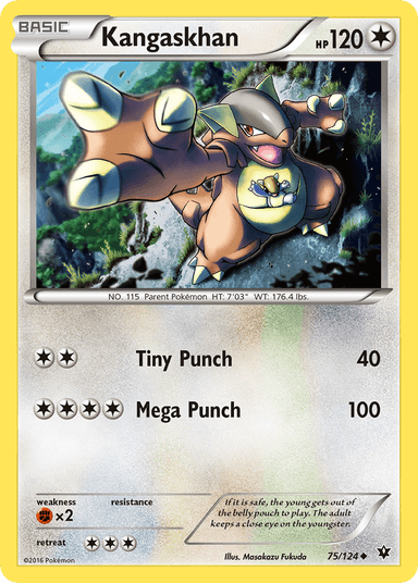 Kangaskhan, Fates Collide 75