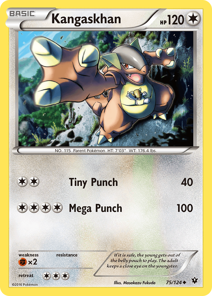 Kangaskhan, Fates Collide 75