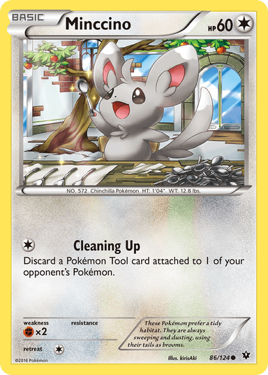 Minccino, Fates Collide 86