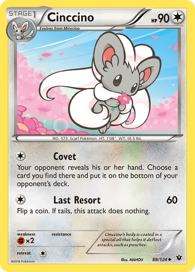 Cinccino, Fates Collide 88