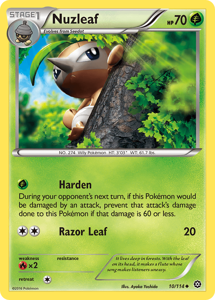 Nuzleaf, Steam Siege 10