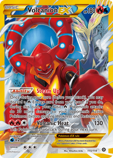 Volcanion-EX, Steam Siege 115