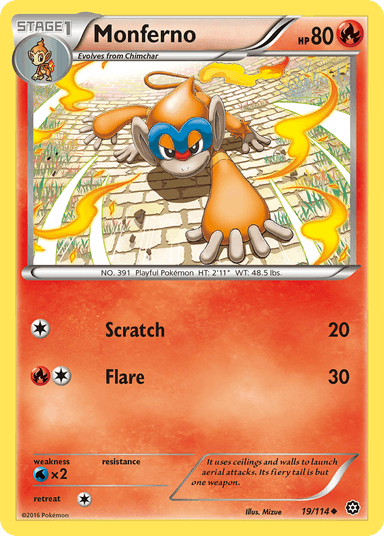 Monferno, Steam Siege 19