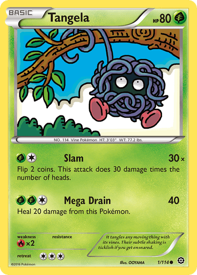 Tangela, Steam Siege 1