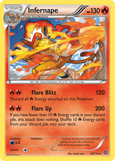 Infernape, Steam Siege 20