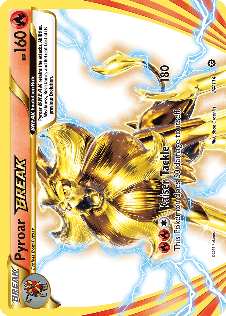 Pyroar BREAK, Steam Siege 24