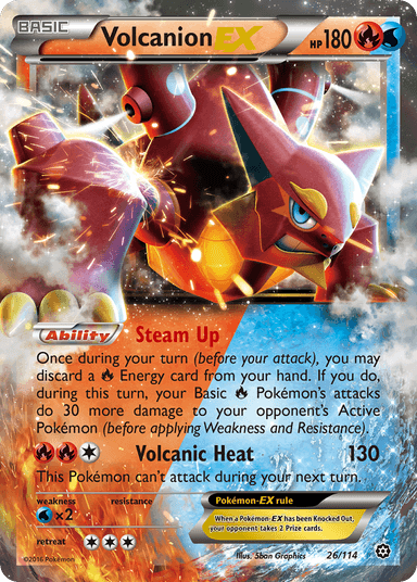 Volcanion-EX, Steam Siege 26