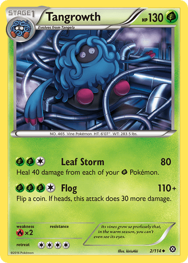 Tangrowth, Steam Siege 2